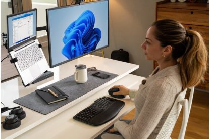 Kensington Pro Fit Ergo KB675 EQ TKL keyboard Home/Office USB + RF Wireless + Bluetooth QWERTY US English Black - Image 6