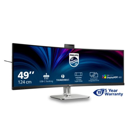 Philips 49B2U6903CH/00 computer monitor 124.5 cm (49") 5120 x 1440 pixels Dual QHD LCD Grey - Image 11