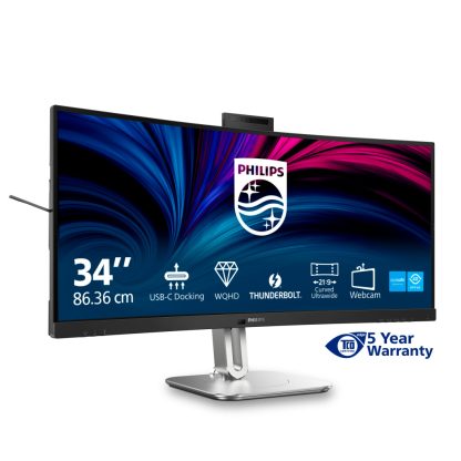 Philips 6000 series 34B2U6603CH/75 computer monitor 86.4 cm (34") 3440 x 1440 pixels Wide Quad HD LCD Grey, Silver - Image 10