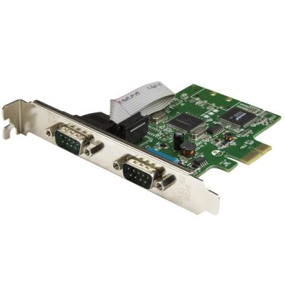 StarTech.com 2-Port PCI Express Serial Card with 16C1050 UART - RS232 - Image 2