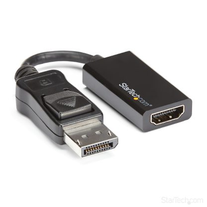 StarTech.com DisplayPort to HDMI Adapter - 4K 60Hz Active DP 1.4 to HDMI 2.0 Video Converter - DP to HDMI Monitor/TV/Display Ca - Image 5