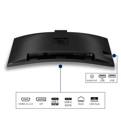 Philips 3000 series 34B2U3600CH/75 computer monitor 86.4 cm (34") 3440 x 1440 pixels Wide Quad HD LCD Black - Image 11