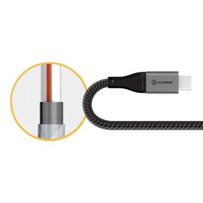 ALOGIC ULCC2030-SGR USB cable USB 2.0 0.3 m USB C Grey - Image 6
