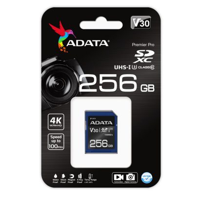 ADATA ASDX256GUI3V30S-R memory card 256 GB SDXC UHS-I Class 10 - Image 2