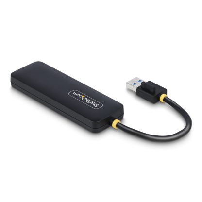StarTech.com 4-Port USB-A Hub, 5Gbps, Bus Powered, Small Travel Mini USB Hub, Multi-Port USB 3.0 Splitter, Portable USB Hub, Ov - Image 2