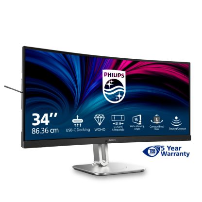 Philips 34B2U5600C/75 computer monitor 86.4 cm (34") 3440 x 1440 pixels Dual QHD LCD Grey - Image 12
