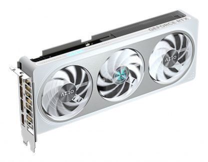 GIGABYTE GeForce RTX 5060 AERO OC 8G Graphics Card - 8GB GDDR7, 128bit, PCI-E 5.0, 2595 MHz Core Clock, 3 x DisplayPort, 1 x HD - Image 3