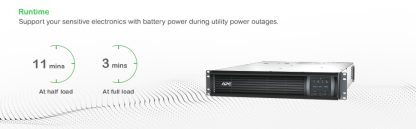APC Smart-UPS SMT3000RMI2UC- 8x C13, 1x C19, USB, Rackmount 2U, SmartConnect, 3000VA - Image 16