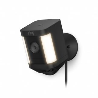 Ring Spotlight Cam Plus Plug In Black