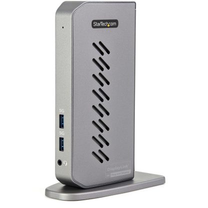 StarTech.com USB-C USB-A Dock - Hybrid Universal USB 3.0 Docking Station for USB-C or USB-A Laptop - Dual Monitor 4K 60Hz HDMI/