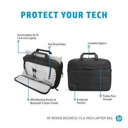 HP Renew Business 15.6-inch Laptop Bag - Image 5
