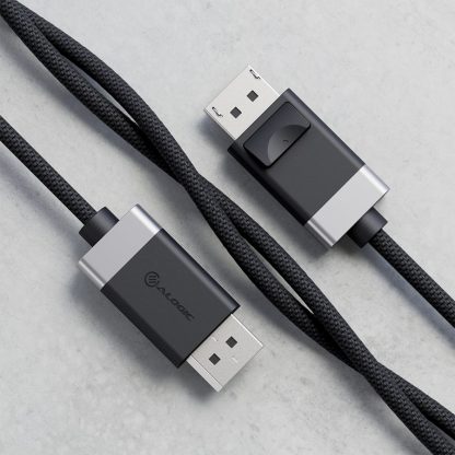 ALOGIC FUDP2-SGR DisplayPort cable 2 m Grey, Black - Image 3