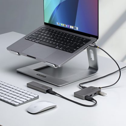 StarTech.com 4-Port USB-C Hub - 5Gbps - Bus Powered - USB C to 4x USB-A Hub w/ Optional Auxiliary Power Input - Portable Deskto - Image 8