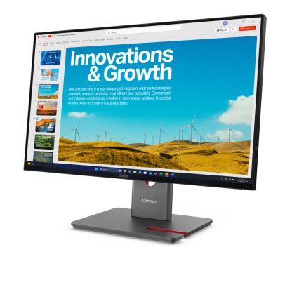Lenovo ThinkVision P24QD-40 computer monitor 60.5 cm (23.8") 2560 x 1440 pixels Quad HD LCD Black - Image 2