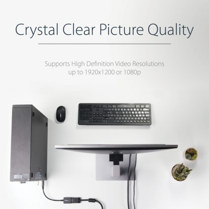 StarTech.com DisplayPort to VGA Adapter - Active DP to VGA Converter - 1080p Video - DisplayPort Certified - DP/DP++ Source to - Image 8