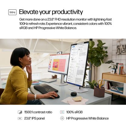 HP Series 5 Pro 23.8 inch FHD Monitor - 524pf - Image 8