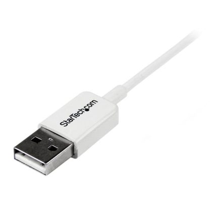 StarTech.com 2m White Micro USB Cable - A to Micro B - Image 2
