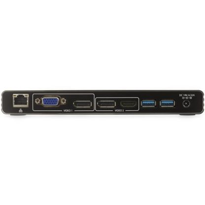 StarTech.com Thunderbolt 3 Dock - Dual 4K 60Hz Monitor TB3 Laptop Docking Station with DisplayPort, HDMI & 1080p VGA - 85W Power - Image 4