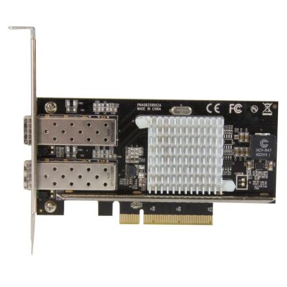 StarTech.com 2-Port 10G Fiber Network Card with Open SFP+ - PCIe, Intel Chip - Image 3