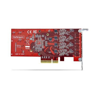 StarTech.com 4-Port USB Type-C PCIe Card, USB 3.2 10Gbps, USB-C PCI Express Expansion Card, 4x Independent USB Controllers, Win - Image 6