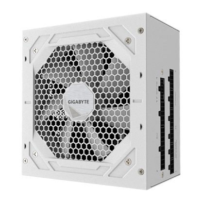 GIGABYTE UD850GM PG5 V2 ICE Power Supply Unit- PCIe Gen 5.1, 80 PLUS Gold, Fully Modular Design, 120mm Fan, ATX 3.1 compatible, - Image 2