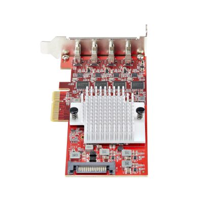 StarTech.com 4-Port USB Type-C PCIe Card, USB 3.2 10Gbps, USB-C PCI Express Expansion Card, 4x Independent USB Controllers, Win - Image 4