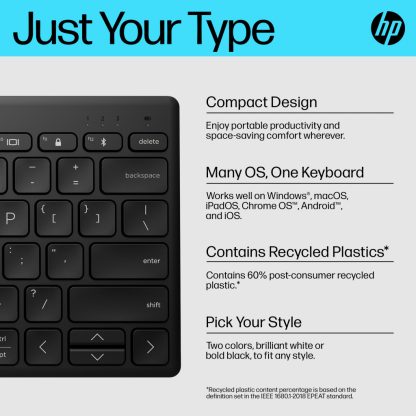 HP 350 Compact Multi-Device Bluetooth Keyboard - Image 14