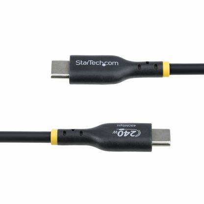 StarTech.com 3m USB-C Charging Cable, USB-IF Certified USB C Cable, 240W PD EPR, USB 2.0 Type-C Laptop Charger Cord, USB-C Data - Image 4