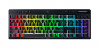RAZER BLACKWIDOW V4 LOW-PROFILE HYPERSPEED - WIRELESS LOW-PROFILE MECHANICAL GAMING KEYBOARD (GREEN CLICKY SWITCH) - US LAYOUT -