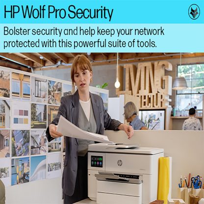 HP OfficeJet Pro 9730e Wireless All-in-One Color Printer, Instant Ink; Two-sided printing - Image 14