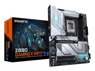GIGABYTE Z890 GAMING X WIFI7 Motherboard - Supports Intel Core Ultra (Series 2) CPUs, 16+1+2 phases VRM, up to 8800MHz DDR5 (OC