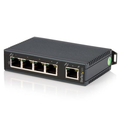 StarTech.com 5-port industrial Ethernet switch - DIN rail mountable - Image 5