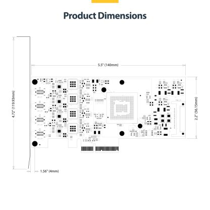 StarTech.com 4-Port USB Type-C PCIe Card, USB 3.2 10Gbps, USB-C PCI Express Expansion Card, 4x Independent USB Controllers, Win - Image 14