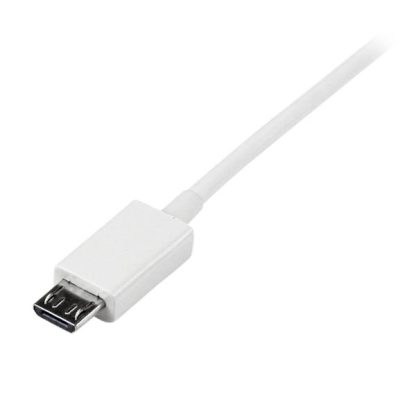 StarTech.com 2m White Micro USB Cable - A to Micro B - Image 3