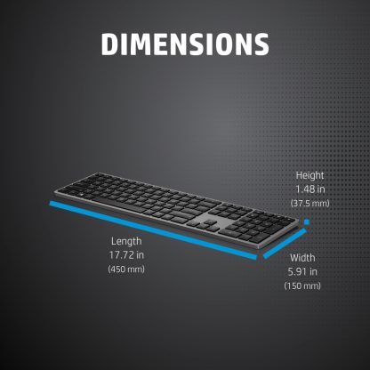 HP 975 Dual-Mode Wireless Keyboard - Image 5
