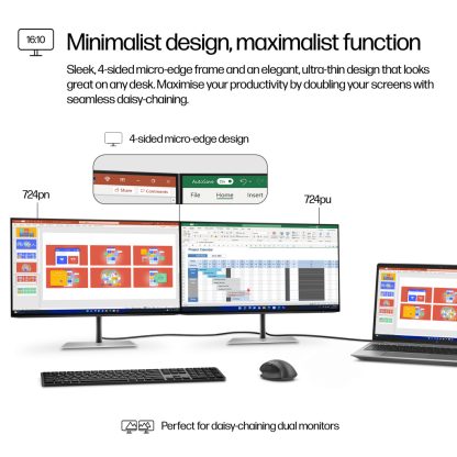 HP Series 7 Pro 24 inch WUXGA Monitor - 724pn - Image 15