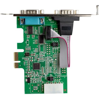 StarTech.com 2-port PCI Express RS232 Serial Adapter Card - PCIe RS232 Serial Host Controller Card - PCIe to Dual Serial DB9 Ca - Image 5