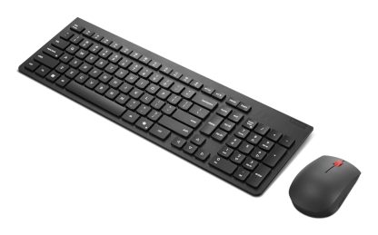 Lenovo 4X31R64453 keyboard Mouse included Office RF Wireless US English Black - Image 2