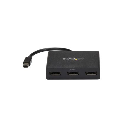 StarTech.com 3-Port Multi Monitor Adapter - Mini DisplayPort to DisplayPort MST Hub, Dual 4K 30Hz & 1x 1080p - Video Splitter f - Image 5