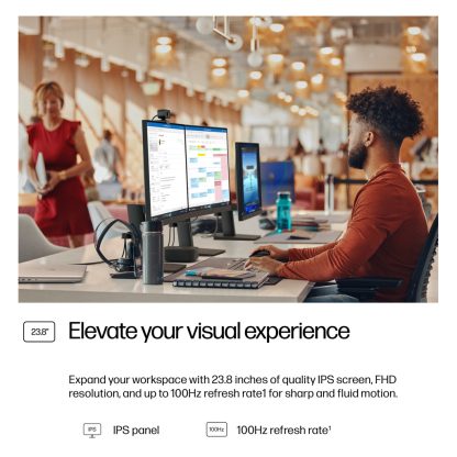 HP Series 3 Pro 23.8 inch FHD Monitor - 324ph - Image 8