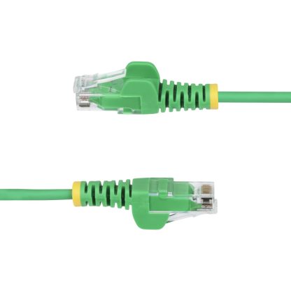 StarTech.com 10m Green Slim CAT6 Ethernet Cable, Snagless, 100W PoE, UTP, LSZH, 28AWG Pure Bare Copper Wire, Slim RJ45 Network P - Image 3