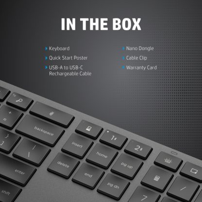 HP 975 Dual-Mode Wireless Keyboard - Image 4