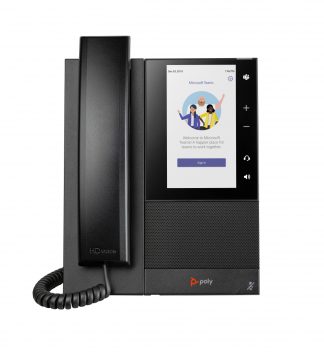 Poly CCX 505 Business Media Phone for Microsoft Teams and PoE-enabled