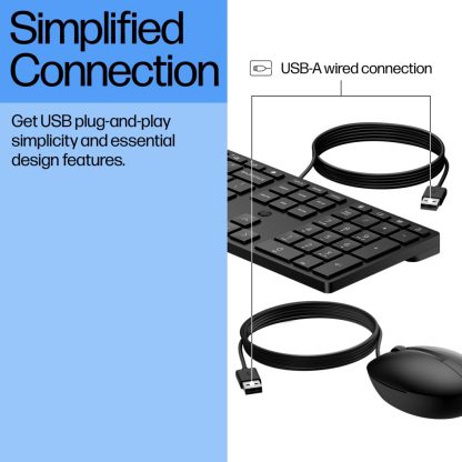 HP Wired Desktop 320MK Mouse and Keyboard - Image 5