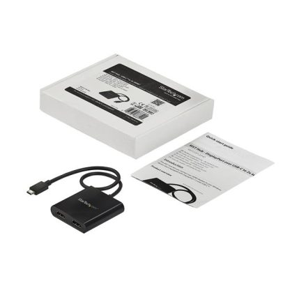 StarTech.com 2-Port Multi Monitor Adapter - USB-C to 2x HDMI Video Splitter - USB Type-C to HDMI MST Hub - Dual 4K 30Hz or 1080p - Image 6