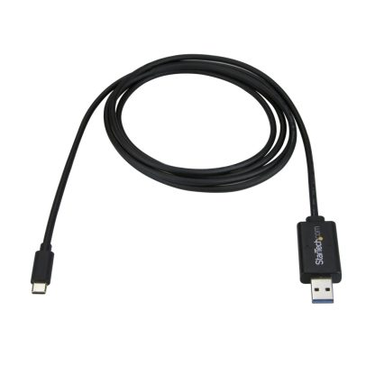 StarTech.com USB-C to USB 3.0 Data Transfer Cable for Mac and Windows, 2m (6ft) - Image 3