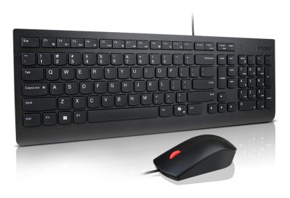 Lenovo 4X31R64400 keyboard Mouse included Universal USB US English Black - Image 2