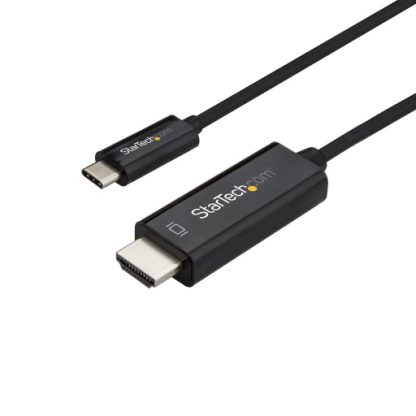 StarTech.com 3ft (1m) USB C to HDMI Cable - 4K 60Hz USB Type C to HDMI 2.0 Video Adapter Cable - Thunderbolt 3 Compatible - Lapt