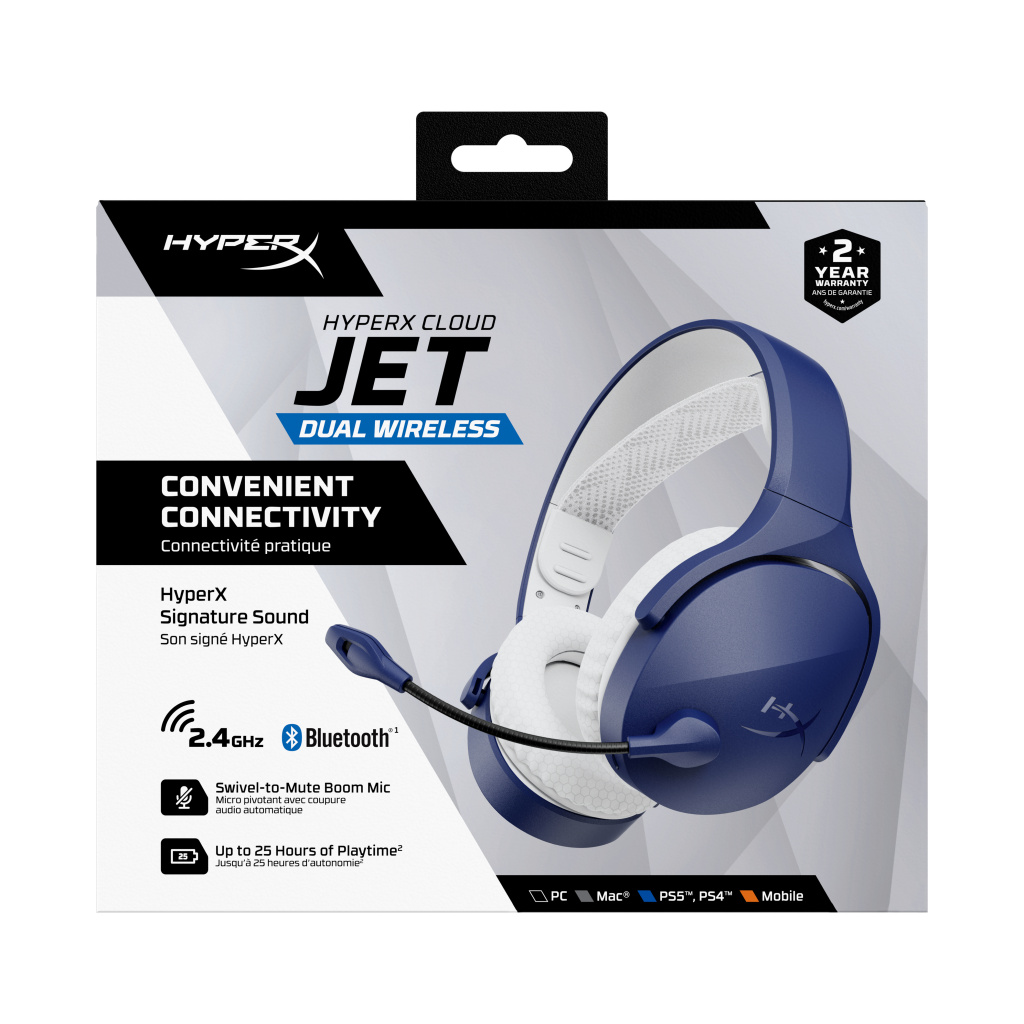 HyperX Cloud Jet - Wireless Gaming Headset (Light Blue) - Image 11