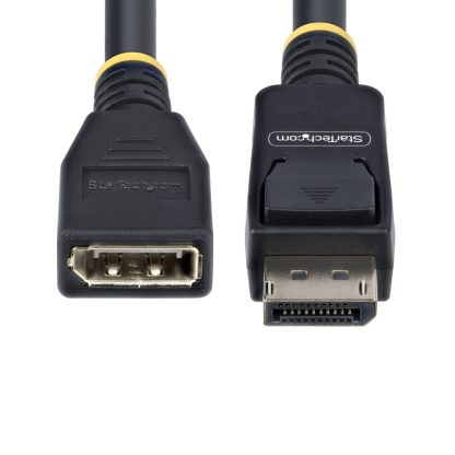 StarTech.com 10ft (3m) DisplayPort 1.4 Extension Cable, DP 1.4 Port Saver Cable, 8K 60Hz, DP Male to Female Extension Adapter C - Image 7